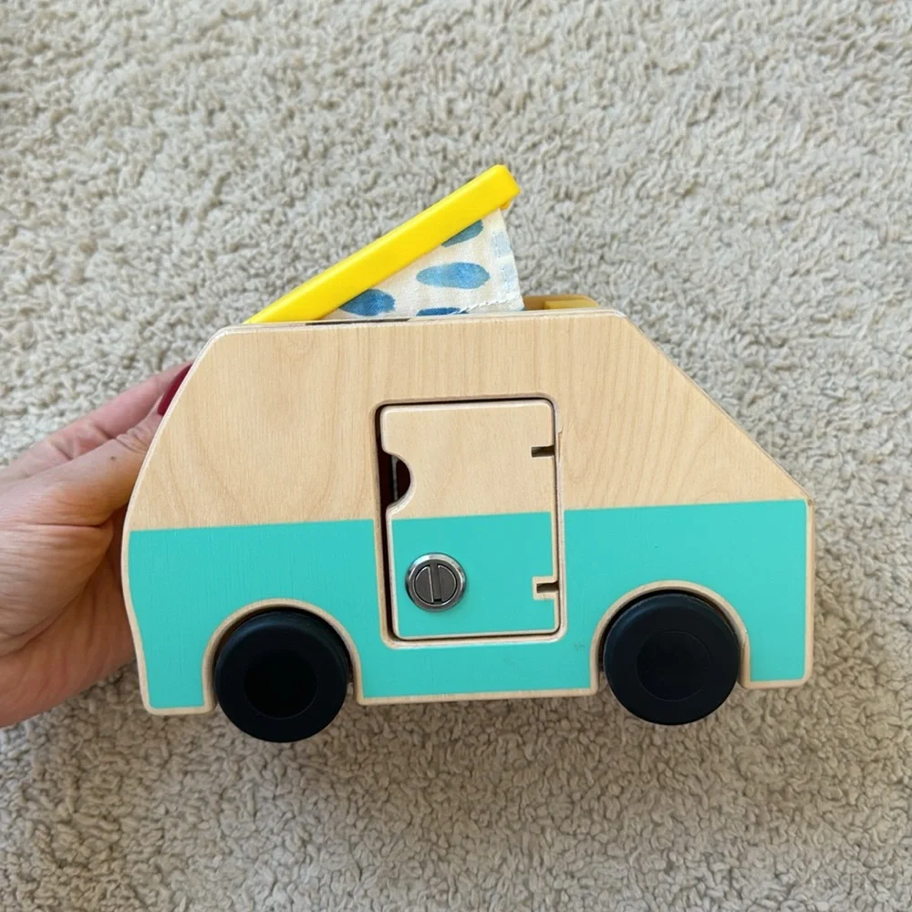 Lovevery Wooden Camper With Locking Doors